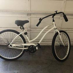 26 American Flyer Cruiser Wave Women’s White 