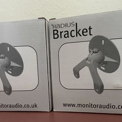 2– Monitor Audio Radius mounting bracket unused in original box with manual