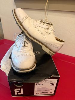 FOOTJOY MEN'S DRYJOYS PREMIERE SHOES SIZE 10
