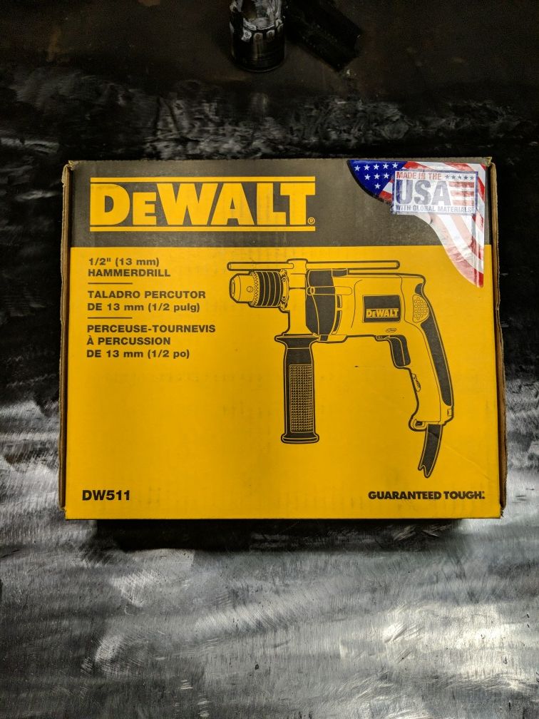 DEWALT 1/2 in. Variable Speed Reversible Hammer Drill