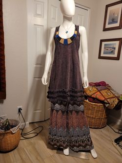 Back To The Sixties Hippie Costume Size L
