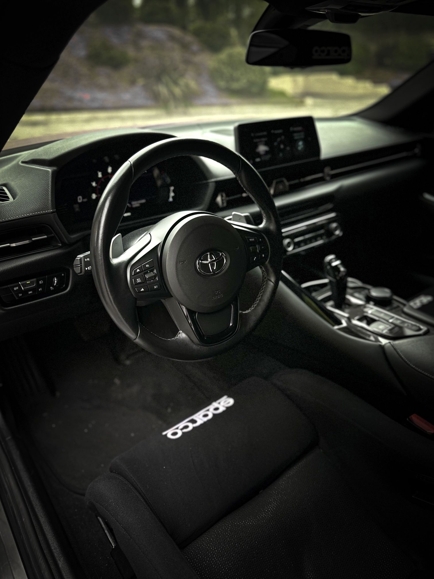 A90 Supra OEM Steering wheel