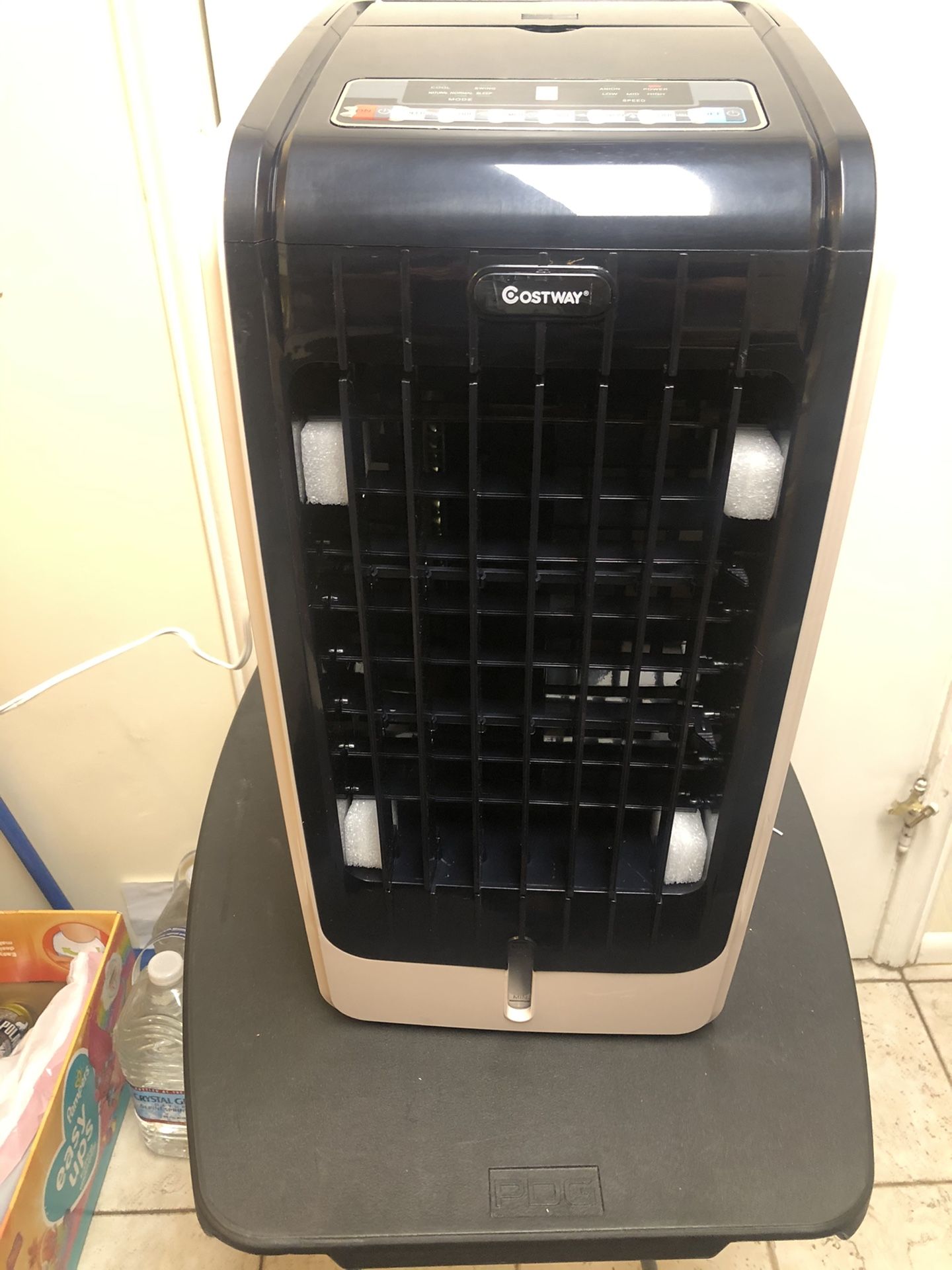 Evaporative Air Cooler With Remote 