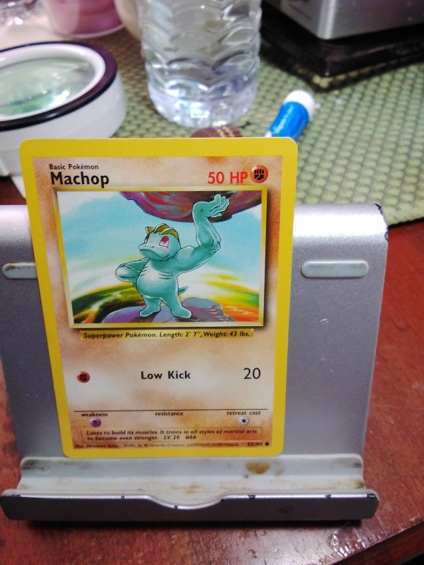 95-2000 Pokemon Machop 52/102