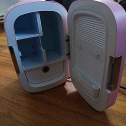 Pink Vanity Mini Fridge