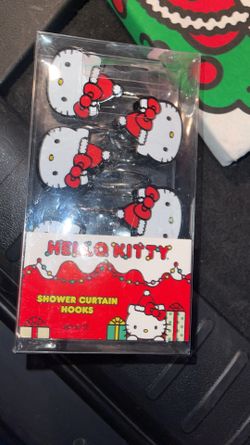 Shower Curtain Hooks Hello Kitty