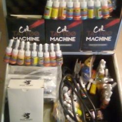 Tattoo Machine With Box 