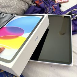 iPad 10th Gen 64GB Blue – Excellent Condition – Factory Reset – $190 OBO
