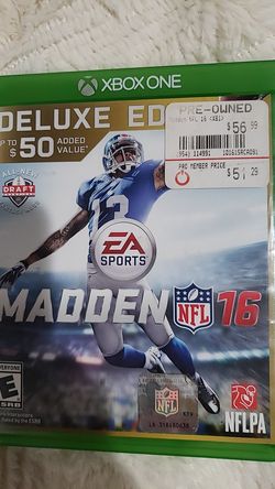 Madden 16 Deluxe Edition