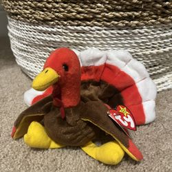 Gobbles Beanie Baby Turkey