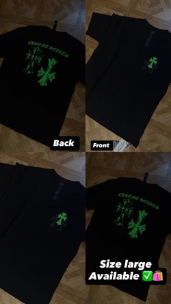 Chrome Hearts Black Graphic T-Shirt Large