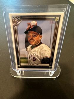 Willie Mays Topps Gallery Baseball Card
