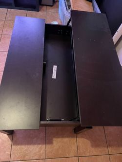 Brown IKEA table