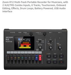 Zoom R12 multi track recorder