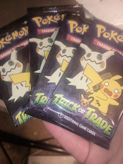 Trick Or Trade Pokemon Cards