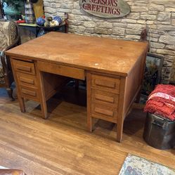 Antique Teacher Desk