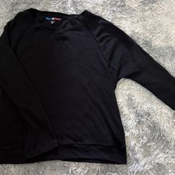 Tommy Hilfiger Sport XXL 2XL Sweater Black Pullover