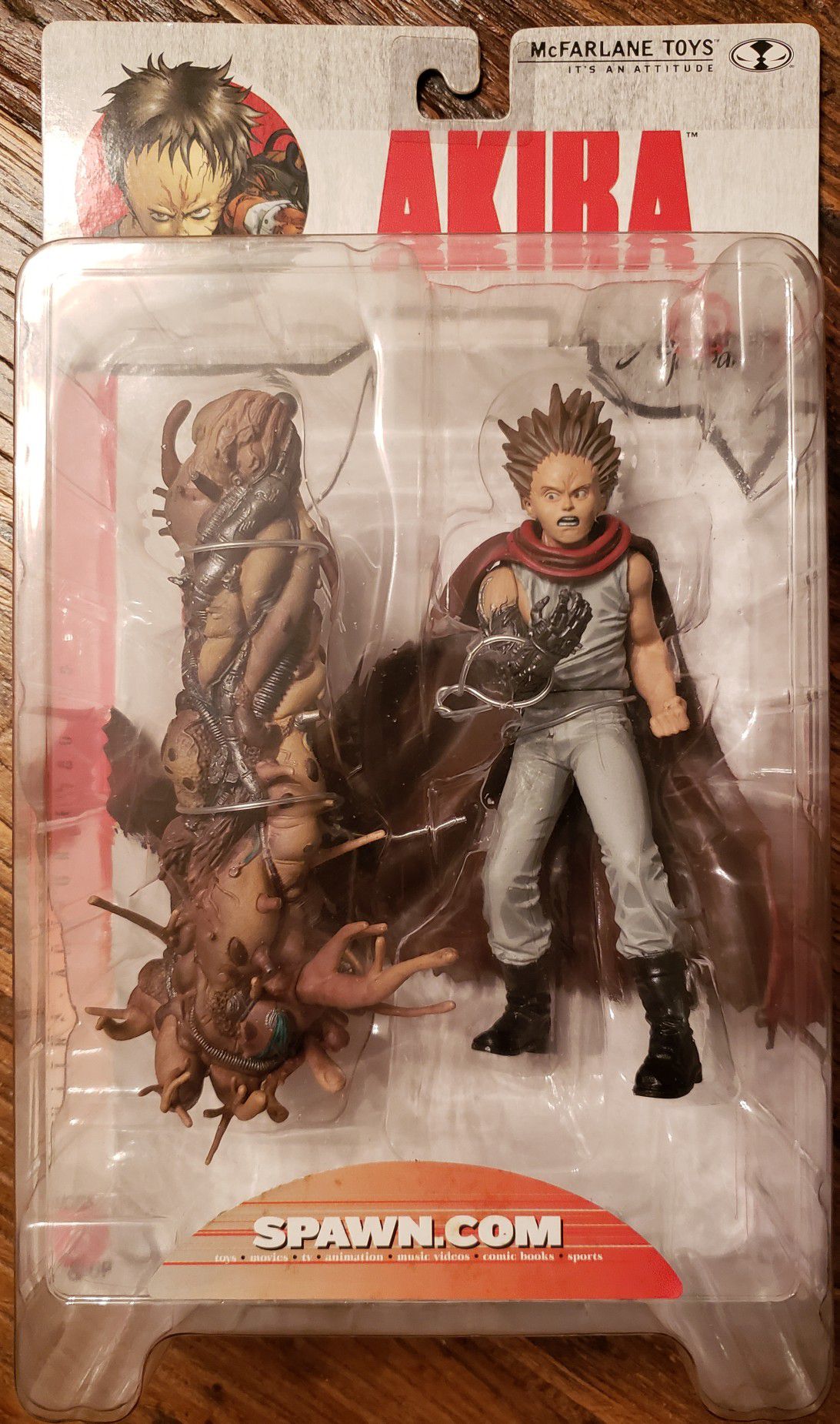 Akira Tetsuo figure from Todd Mcfarlane Toy's 2000 line. Great shape and never opened!