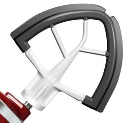 Flex Edge Beater for KitchenAid 4.5/5 Qt Tilt-Head Mixer – Flexible Silicone Edge kitchen aid paddle attachments, Auto-Scrape Bowl Scraper, For Kitche