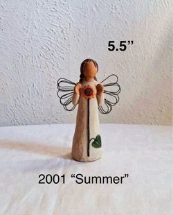 Willow Tree Figurine “Angel Of Summer” 5.5"