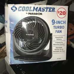 9in turbo fan