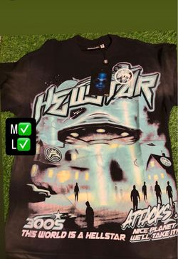 Black hellstar tee