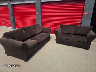 Sofa and love seat