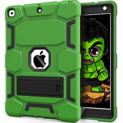 CCMAO IPad 9th Generation Case, IPad 8th/7th Generation Case, IPad 10.2 2021/2020/2019 Case With Kickstand, Heavy Duty Shockproof Hard Hybrid Three La