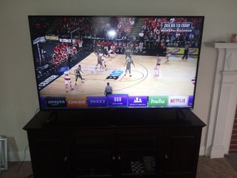 65" VIZIO SMART TV AND TV STAND