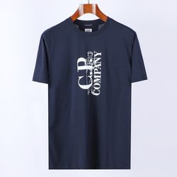 Cp Company Navy Blue Graphic T Shirt

