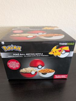 Pokemon plastic serving bowls NIB from Thinkgeek - Cheyenne and Jones