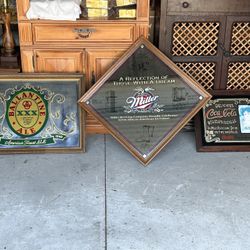 Beer Mirrors/Man Cave Decor
