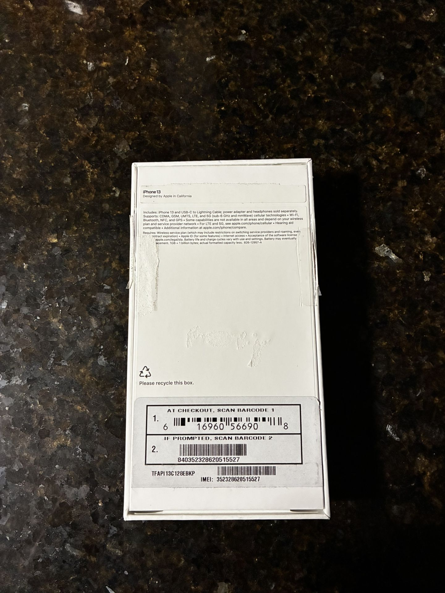Brand New iPhone 13 128GB Midnight Unlocked
