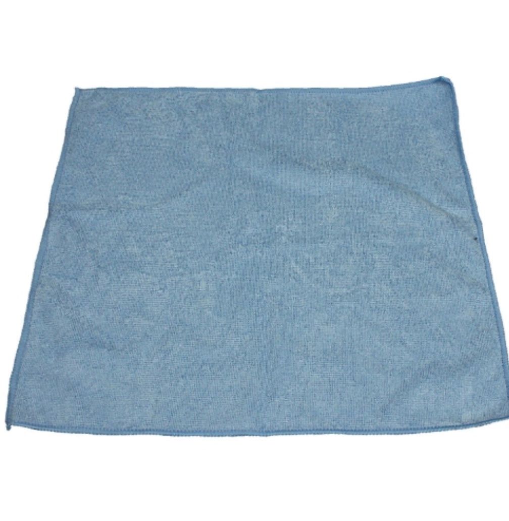 Impact® Premium Weight Microfiber Cloth, 16 in. x 16 in., Blue | 12/Case
