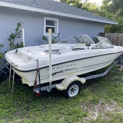 Bay liner, Mer cruiser, 17’ 1/2
