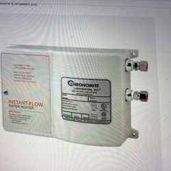 Chronomite Instant Water Heater - NEW - For Under Sink - 15 Amp 120 Volt  1800 Watt Electric - 