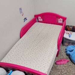 Pink Toddler Bed 