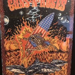 Guns N’ Roses Lithograph Poster