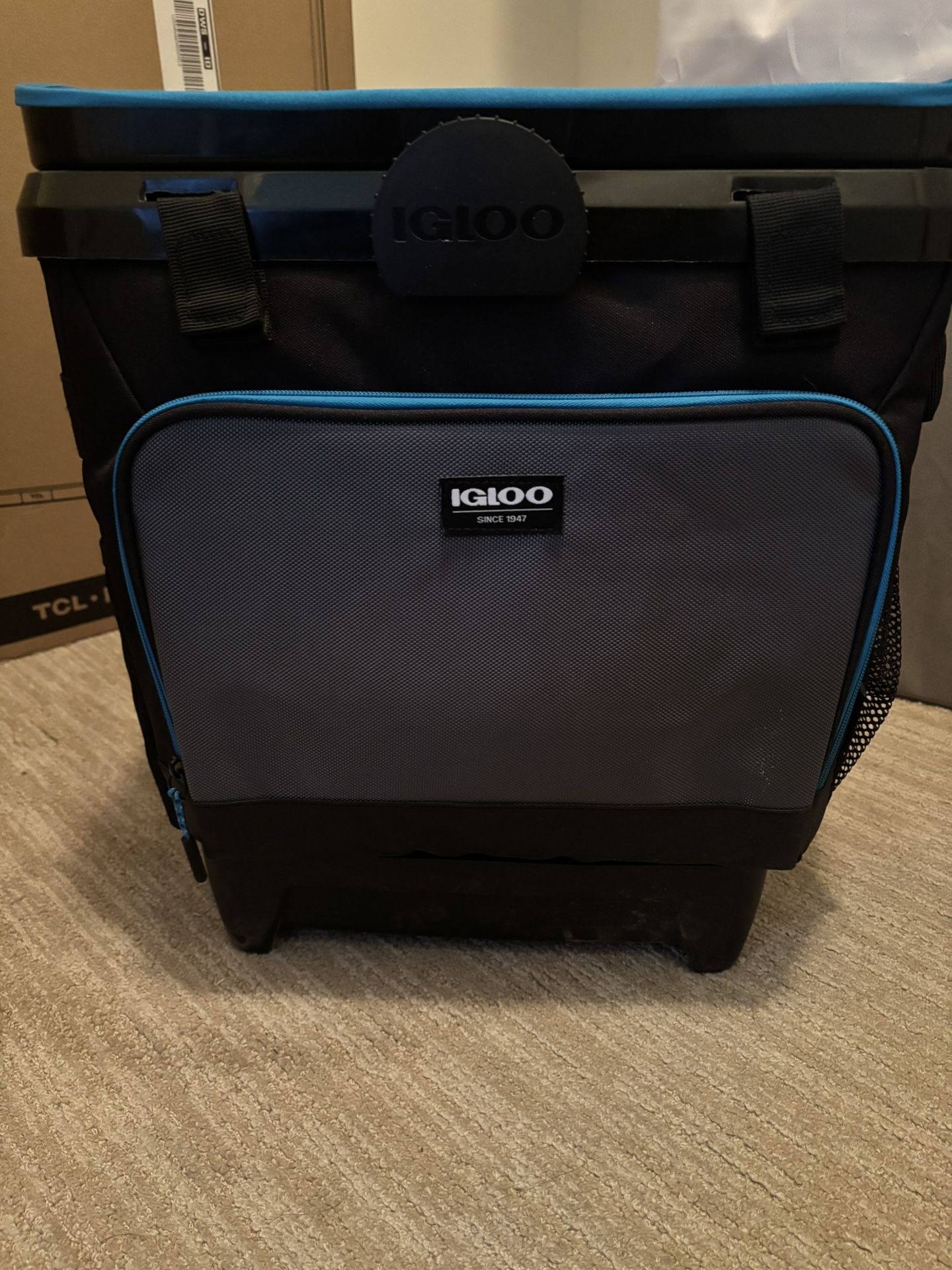 Ice Cooler With 4 Ice Packs