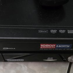 PANASONIC DMR-EZ47V DVD/VCR Combo Recorder with Remote Digital Tuner/HDMI