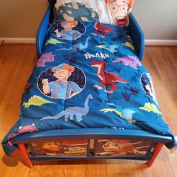 Paw Patrol Toddler Bed With Serta Mattress 