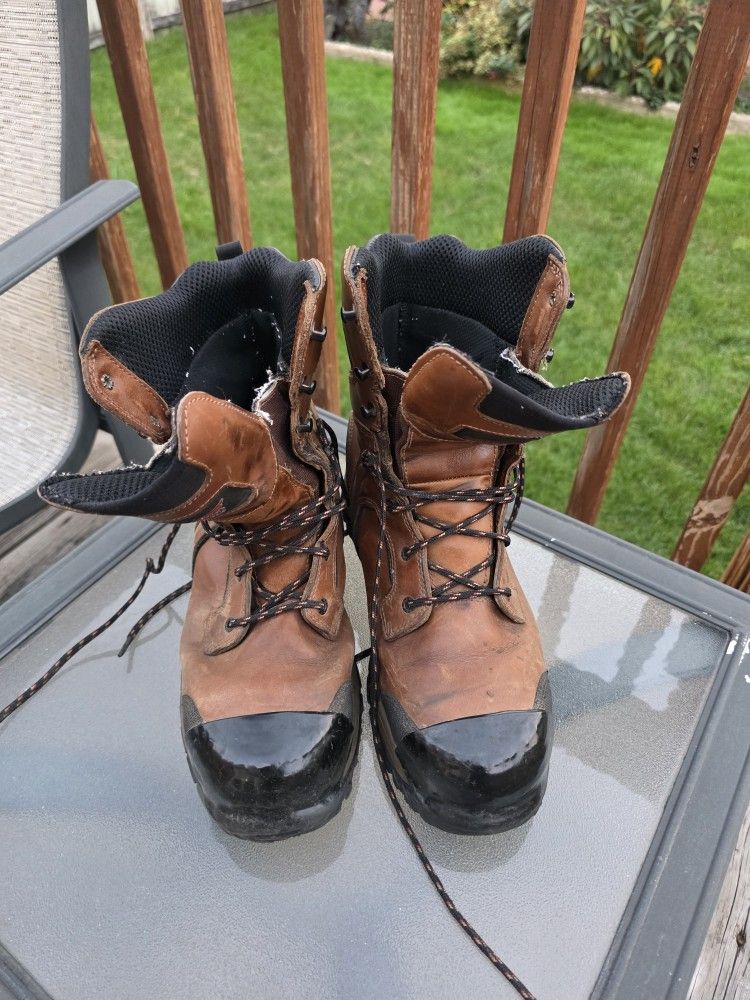 Red Wing Boots, Brown, Size 11.5