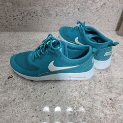 Teal Nike Air Max Thea sneakers size 8