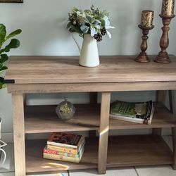 Wooden Console table