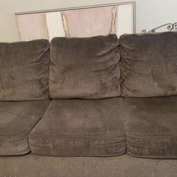 Brown Couch 