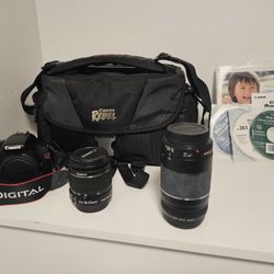 canon Rebal EOS digital camera