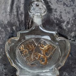 Antique Rare Beautiful Bottles With Tops 