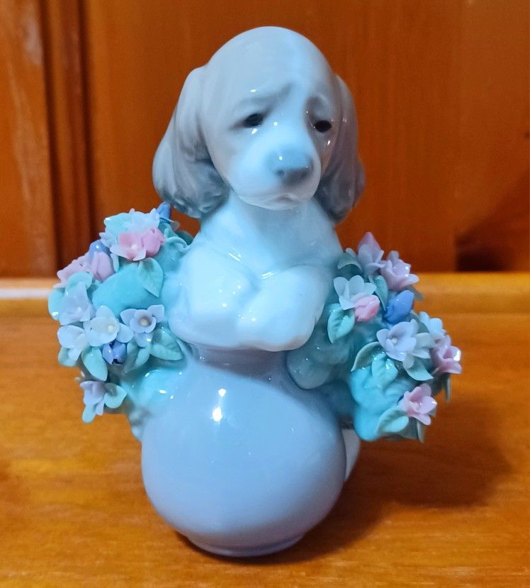 Vintage 1998 Lladro 'Take Me Home!' Porcelain Figurine (NEW in Box)