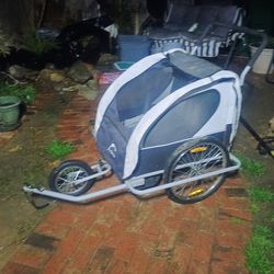 Bike trailer/jogging stroller
