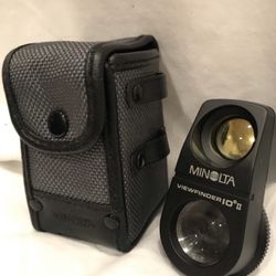 Minolta Viewfinder 10 Degree ll w/case